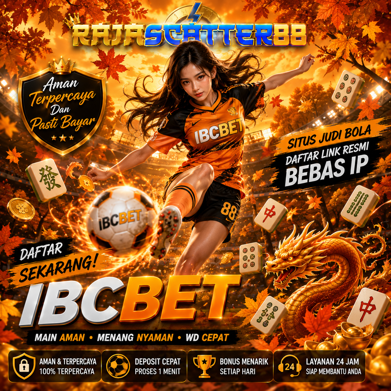 IBCBET ⚡ Daftar Link Ibcbet Resmi Afiliasi Rajascatter88 Situs Judi Bola Mix Parlay Terpercaya